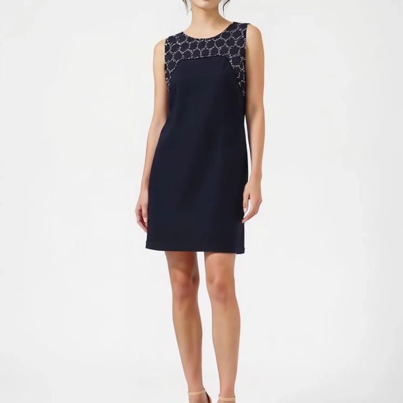 DONNA RICCO NEW YORK Sleeveless Midi Dress Black Size 8 - Picture 1 of 5